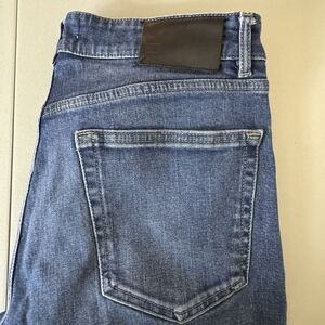 DL1961 Blue Dark Wash Russell Slim Fit Straight Leg Denim Jeans Men's Size 32x33